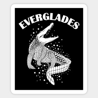 Alligator Silhouette | Everglades Magnet